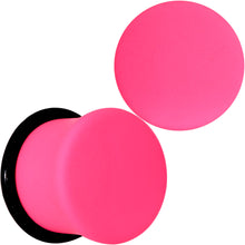 Load image into Gallery viewer, Hot Hot Pink Matte Single Flare Plug Set