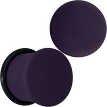 Load image into Gallery viewer, Perfectly Purple Matte Acrylic Single Flare Plug Set