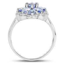 Load image into Gallery viewer, 2.46 Carat Genuine Tanzanite .925 Sterling Silver Ring