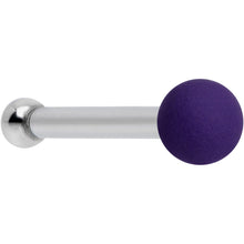 Load image into Gallery viewer, 20G 1/4 Dark Purple Matte 2mm Nose Bone