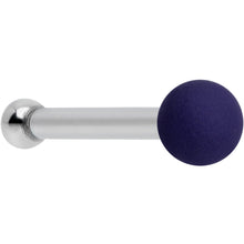 Load image into Gallery viewer, 20G 1/4 Dark Blue Matte 2mm Nose Bone