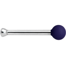 Load image into Gallery viewer, 20G 1/4 Dark Blue Matte 2mm Nose Bone