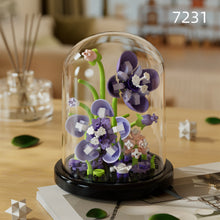 Load image into Gallery viewer, DIY Flower Building Blocks Set - Romantic Proposal Decor, Desktop Ornament & Puzzle Toy, Perfect Birthday Gift Ramadan Mubarak
