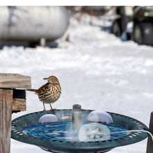 Load image into Gallery viewer, 70W Bird Bath Deicer Aluminum Alloy Water Heater with Thermostat Auto Shutdown