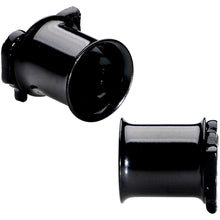 Load image into Gallery viewer, Green Boo Halloween Double Flare Plug Set