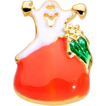Load image into Gallery viewer, 16G 1/4 Gold Tone Haunted Pumpkin Halloween Cartilage Tragus