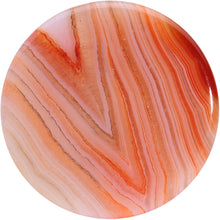 Load image into Gallery viewer, Natural Red Line Agate Stone Saddle Plug Set