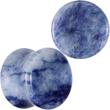 Load image into Gallery viewer, Natural Blue Aventurine Stone Saddle Plug Set