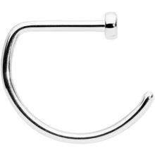 Load image into Gallery viewer, 20G 5/16 Implant Grade Titanium D Shape Nose Hoop