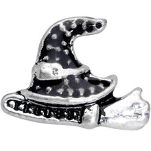 Load image into Gallery viewer, 16G 1/4 Broom Witch Hat Halloween Cartilage Tragus Earring