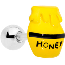 Load image into Gallery viewer, 16G 1/4 Jar of Honey Cartilage Tragus Earring