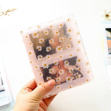 Load image into Gallery viewer, 72 Pockets Book Album for PVC 3/4/5/6 Inch Album Daisy Printing 3 inch Photo paper Mini Films Transparent Photo Album Book Gifts For Friends And Coin Collectors