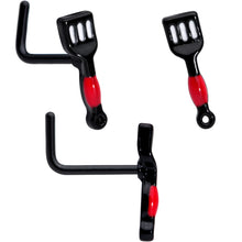 Load image into Gallery viewer, 20G 7mm Black Spatula Kitchen Cooking L Shape Nose Ring Set of 2