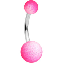 Load image into Gallery viewer, Pink White Ombre Soft Finish Belly Ring