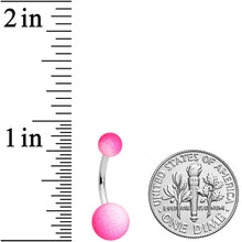 Load image into Gallery viewer, Pink White Ombre Soft Finish Belly Ring