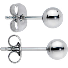 Load image into Gallery viewer, 20G 5mm Ball End Grade 23 Titanium Post Stud Earrings