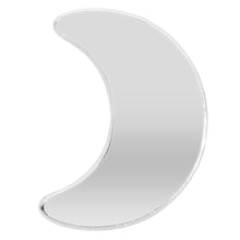 Load image into Gallery viewer, Implant Grade 23 Titanium Crescent Moon Threadless Push In Top