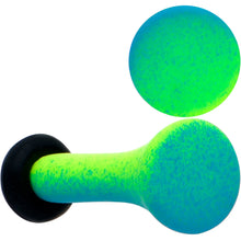 Load image into Gallery viewer, Green Blue Ombre Matte Acrylic Single Flare Plug Set