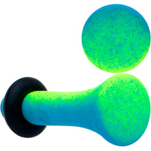 Load image into Gallery viewer, Green Blue Ombre Matte Acrylic Single Flare Plug Set