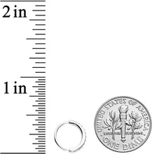 Load image into Gallery viewer, 20G 5/16 Clear CZ Gem Forward Facing Nose Hoop