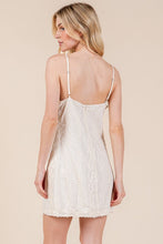 Load image into Gallery viewer, New Summer Lace Detail Adjustable Strap Mini Cami Dress For Women Feminine and Elegant Lace-Detail Cami Dress with Adjustable Straps