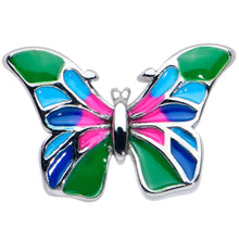 Load image into Gallery viewer, Brilliant Butterfly Barbell Tongue Ring
