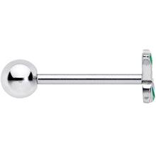 Load image into Gallery viewer, Brilliant Butterfly Barbell Tongue Ring