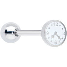 Load image into Gallery viewer, Cute Little Clock Barbell Tongue Ring
