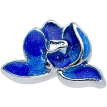 Load image into Gallery viewer, 16G 1/4 Lovely Blue Lotus Flower Cartilage Tragus Earring