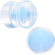 Load image into Gallery viewer, White Opalite Double Flare Plug Set