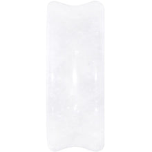 Load image into Gallery viewer, White Cloudy Quartz Drop Saddle Plug Set