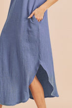 Load image into Gallery viewer, New Round Neck Midi Tank Dress with Pockets for Women โ Casual, Comfortable & Functional for Everyday Wear