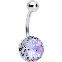 Load image into Gallery viewer, Aurora Gem Stylish Elegance Mandala Flower Belly Ring