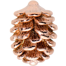 Load image into Gallery viewer, 16G 1/4 Autumn Pine Cone Cartilage Tragus Earring