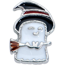 Load image into Gallery viewer, 16G 5/16 Witch Hat Ghost Halloween Labret Monroe Tragus