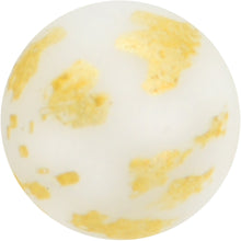 Load image into Gallery viewer, 16G 5/16 Matte White Splatter Pattern Labret Monroe Tragus