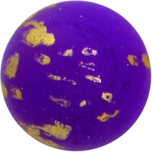 Load image into Gallery viewer, 16G 5/16 Matte Purple Splatter Pattern Labret Monroe Tragus