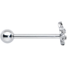 Load image into Gallery viewer, Clear Gem Constellation Barbell Tongue Ring