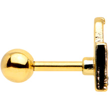 Load image into Gallery viewer, 16G 1/4 Gold Tone Trick or Treat Halloween Cartilage Tragus