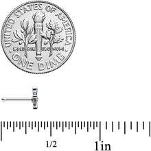Load image into Gallery viewer, 20G 7.5mm Snowflake Blues Christmas Nose Bone