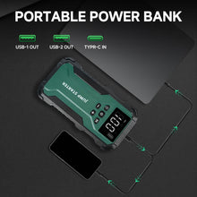 Load image into Gallery viewer, 7-in-1 Emergency Car Power Supply Starter & Air Pump