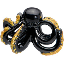 Load image into Gallery viewer, 16G 1/4 Black Understated Octopus Cartilage Tragus Earring
