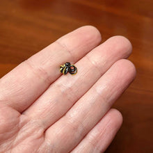 Load image into Gallery viewer, 16G 1/4 Black Understated Octopus Cartilage Tragus Earring