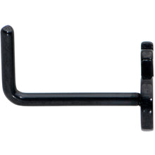 Load image into Gallery viewer, 20G 1/4 Black Anodized Skull Halloween L Shape Nose Ring