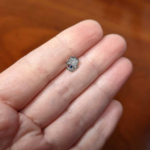 Load image into Gallery viewer, 16G 5/16 Clear Blue Gem Eye Hamsa Hand Labret Monroe Tragus