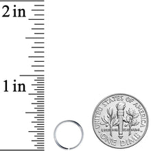 Load image into Gallery viewer, 20G 9mm Grade 23 Titanium Bendable Hoop Ring