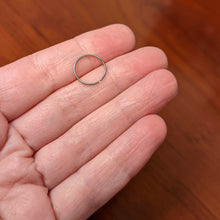 Load image into Gallery viewer, 20G 7/16 Grade 23 Titanium Bendable Hoop Ring