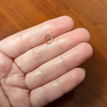 Load image into Gallery viewer, 20G 1/4 Rose Gold Tone PVD Grade 23 Titanium Bendable Hoop Ring