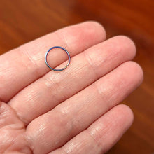 Load image into Gallery viewer, 20G 3/8 Rainbow PVD Grade 23 Titanium Bendable Hoop Ring