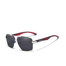 Load image into Gallery viewer, Luxury High Quality Modern Aluminum Men's Sunglasses Polarized Lens Brand Design Temples Sun glasses Mirror Glasses Oculos de sol With UV400 Protection